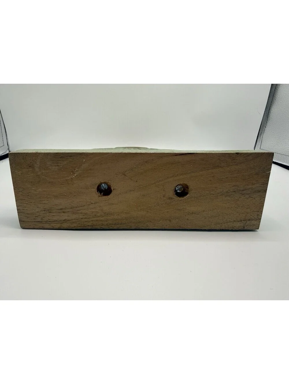 Solid Wood 13” Teal Pumpkin Fall On Stand Decor